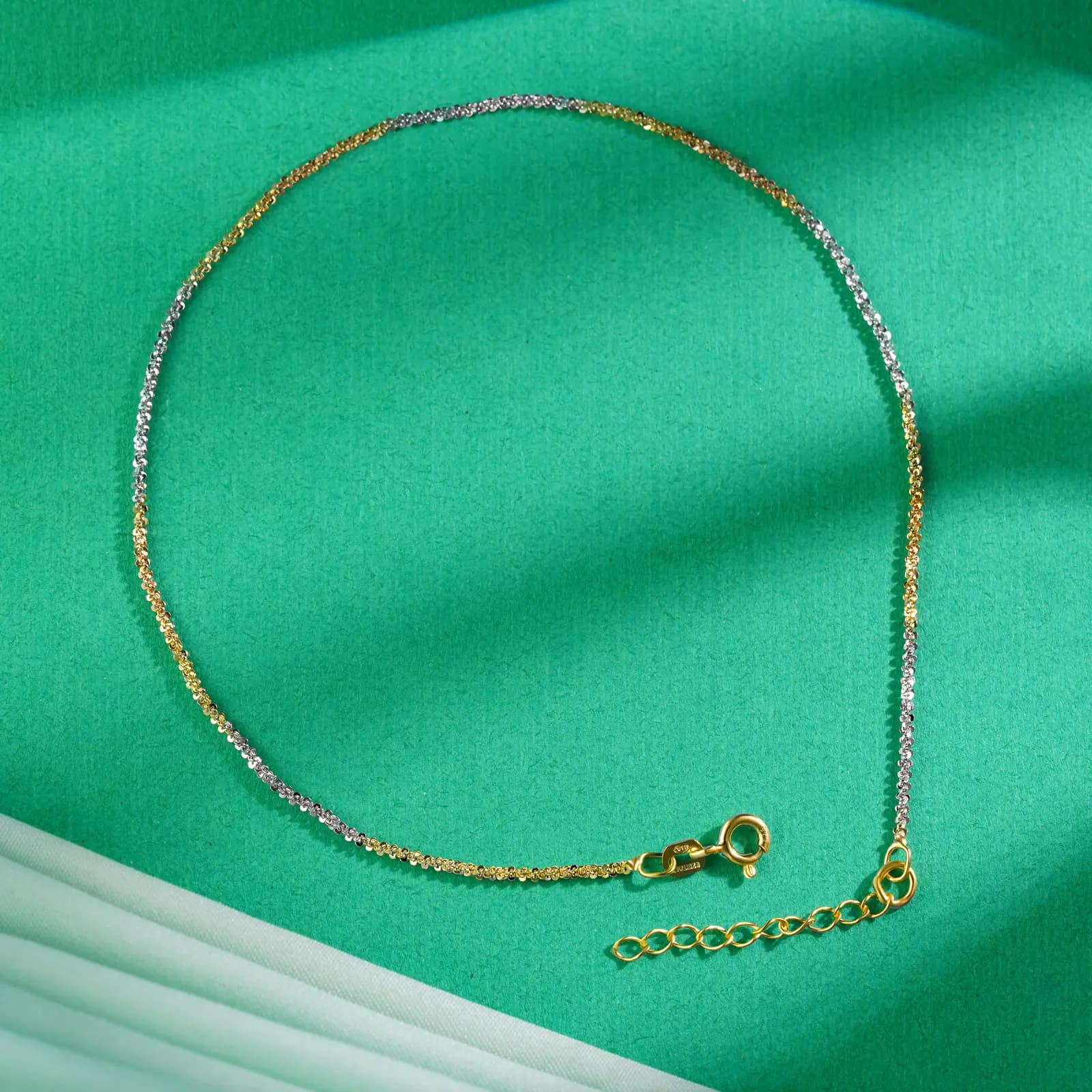 Tricolor Gleam Anklet Tricolor Gleam Anklet